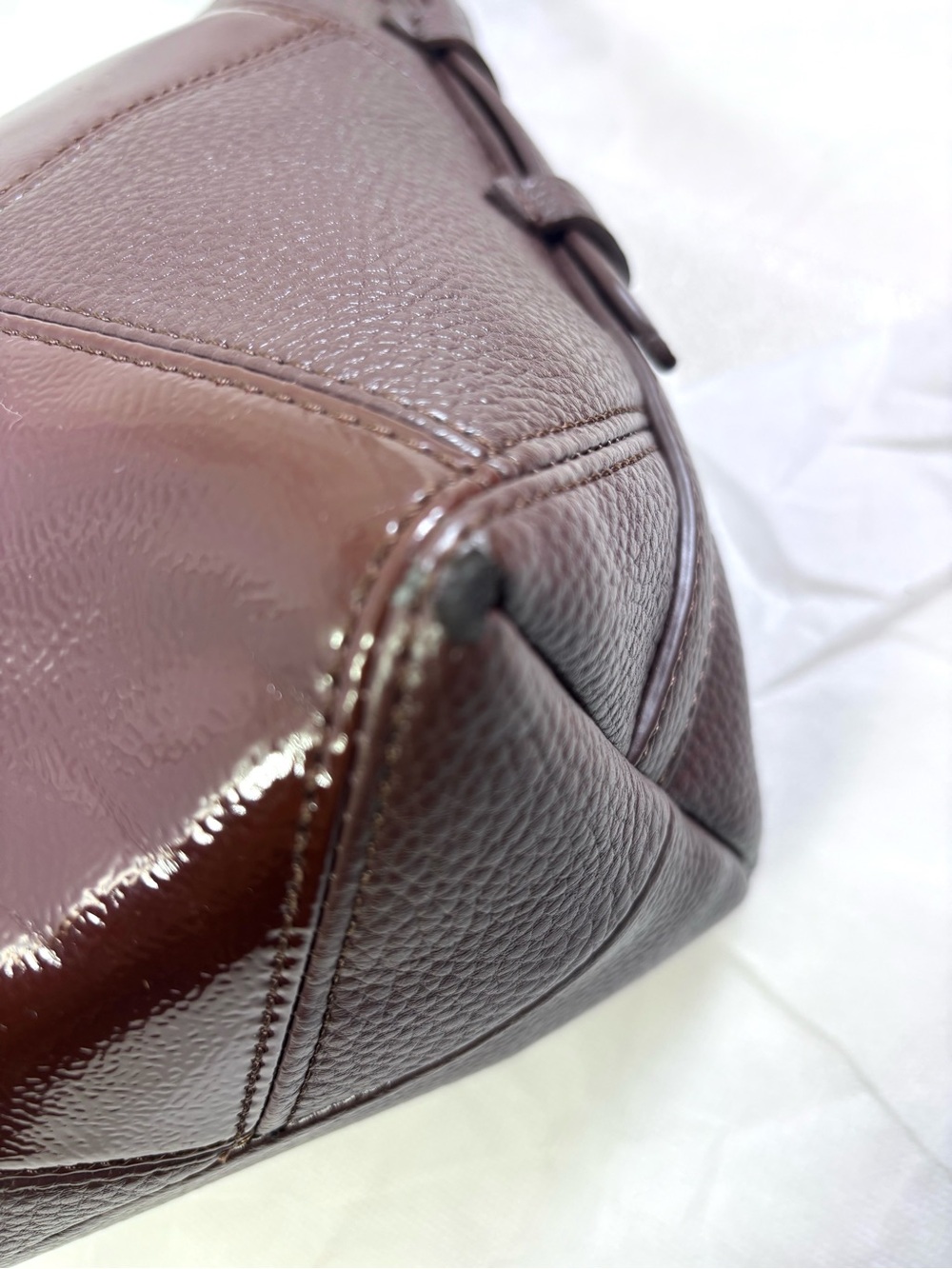 Giani Bernini Pebble Soft MD Shoulder Bag. Rich Coffee. - Picture 14 of 14